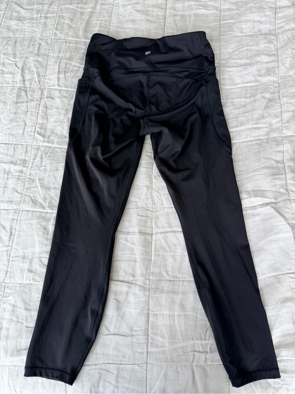 Athleta Ultimate Stash 7/8 leggings black size Small - Picture 2 of 5